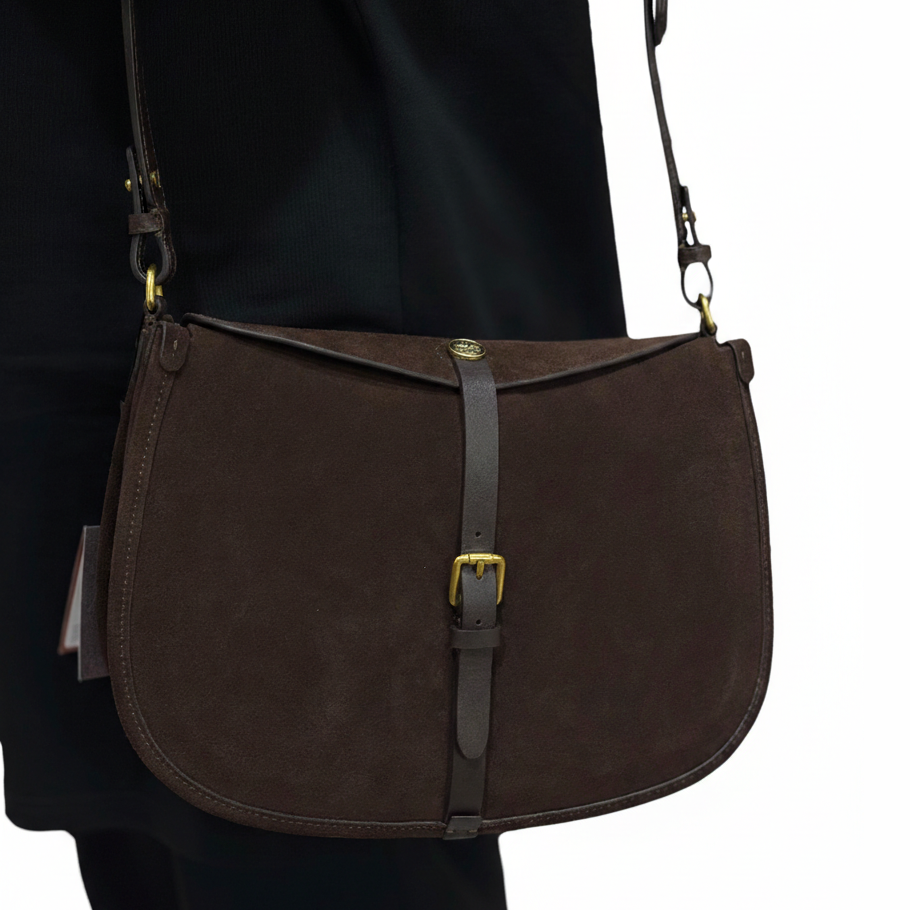 ETRO Premium Suede Crossbody Bag – A Classic and Elegant Touch